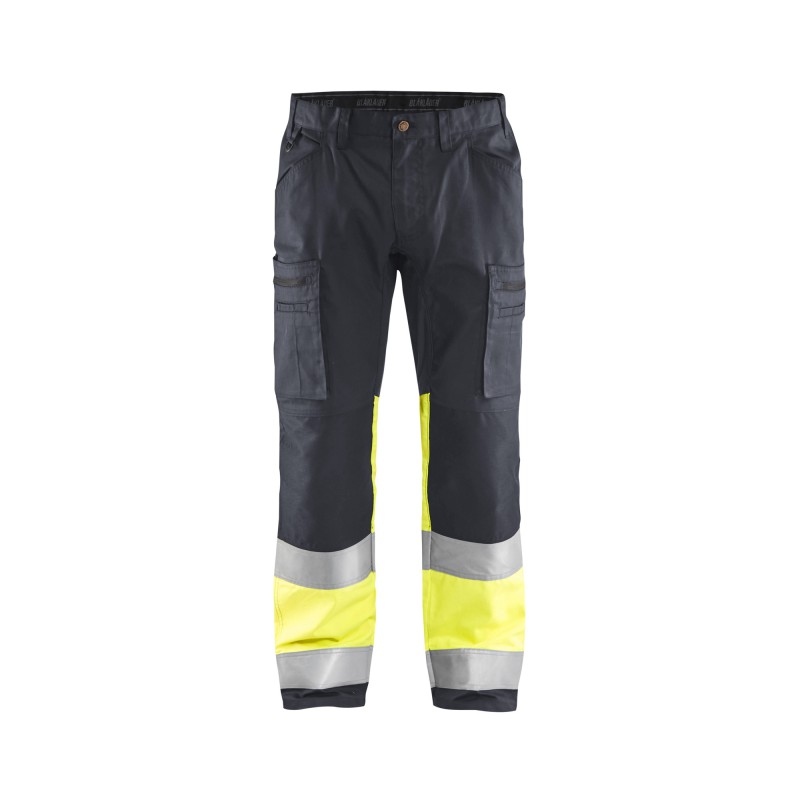 Werkbroek met stretch High Vis