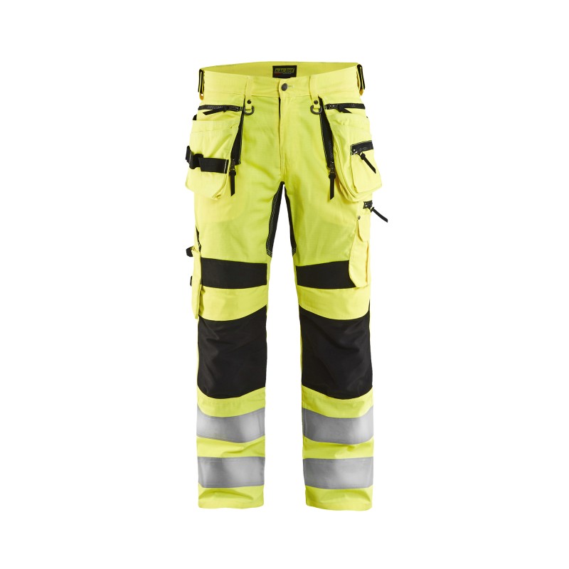 Werkbroek met stretch High Vis
