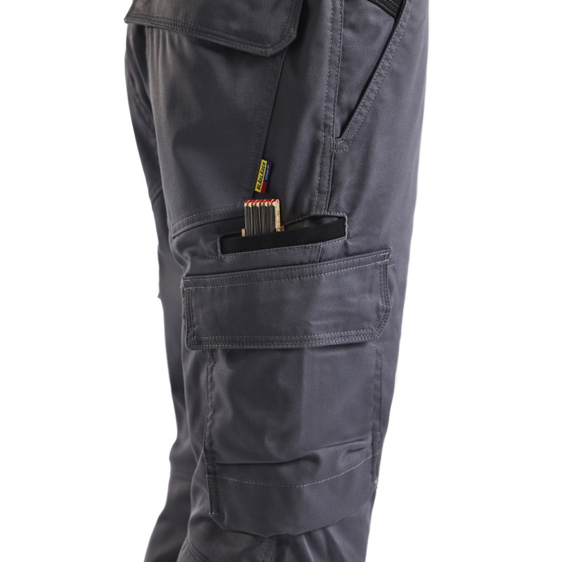 Industrie werkbroek stretch met kniezakken