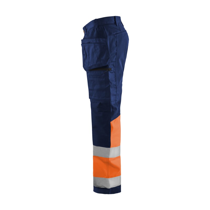 High Vis werkbroek met stretch