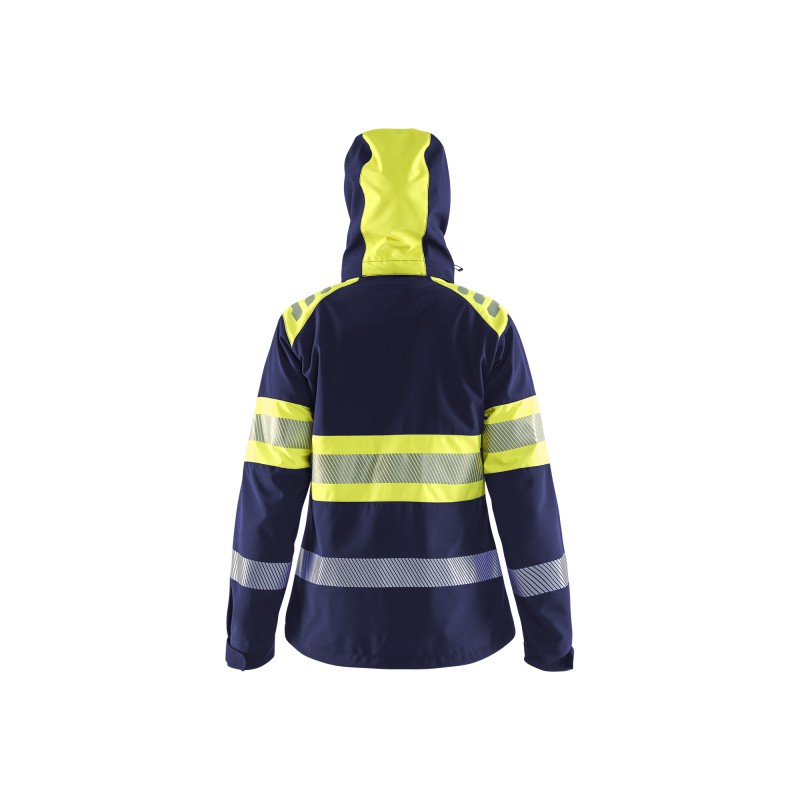 Dames Softshell Jack High Vis