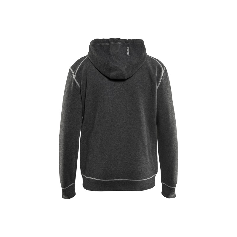 Hooded sweatshirt met rits