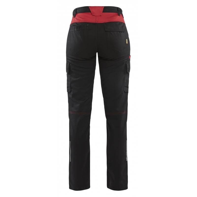 Dames industrie werkbroek stretch