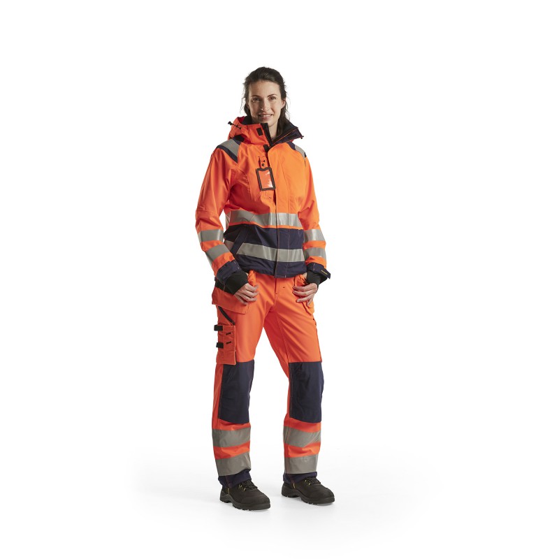 Dames Shell jack High Vis