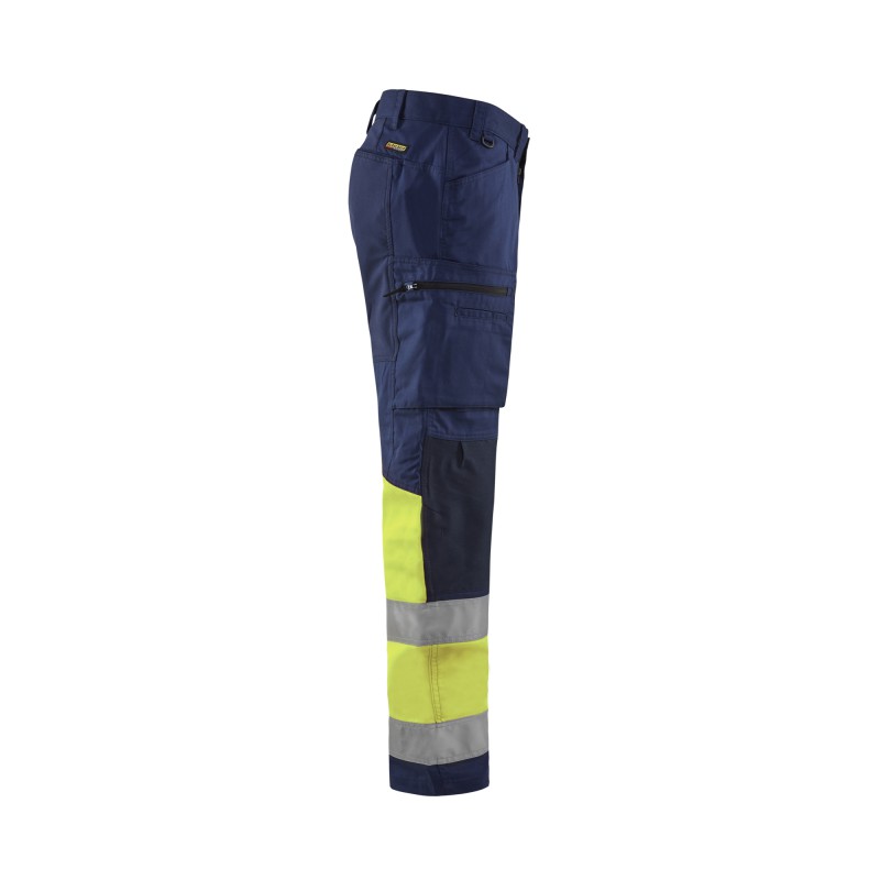 Werkbroek met stretch High Vis