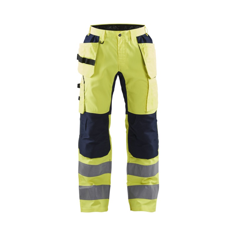 Werkbroek met stretch High Vis