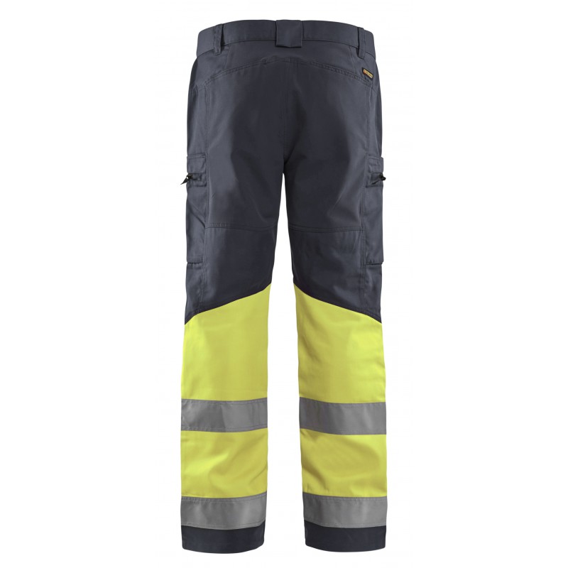 Werkbroek met stretch High Vis