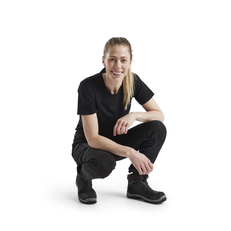 Dames service werkbroek denim stretch