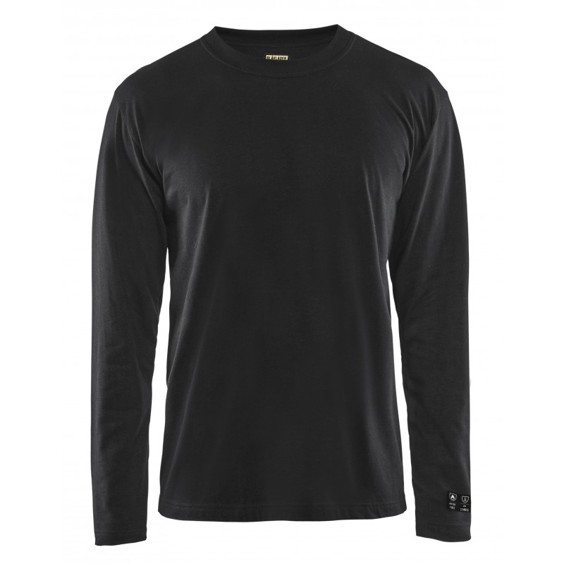 Vlamvertragend T-shirt lange mouw Vlamvertragend T-shirt lange mouw
