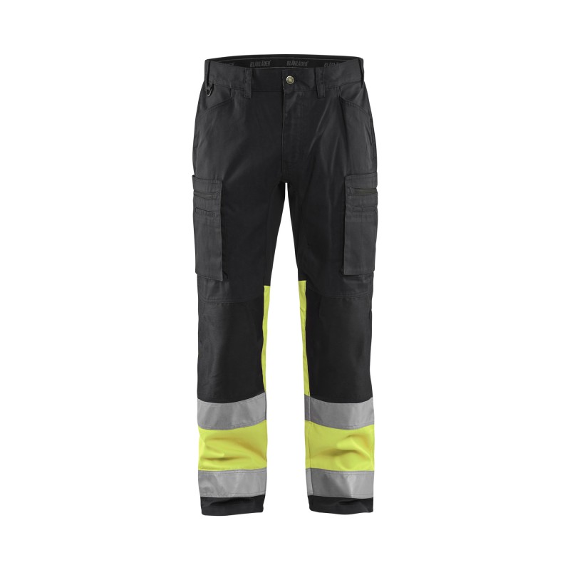 Werkbroek met stretch High Vis
