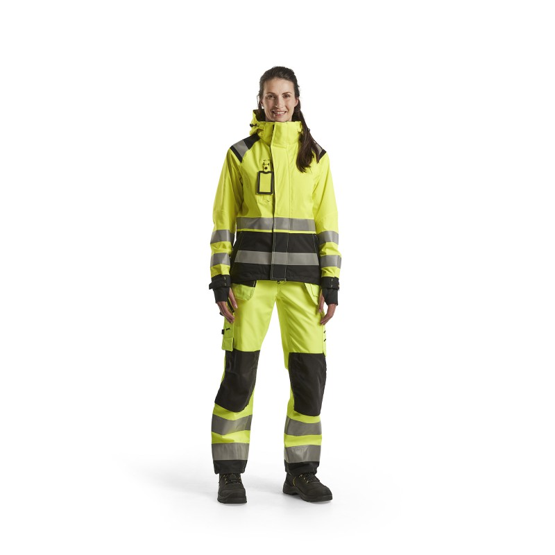 Dames Shell jack High Vis
