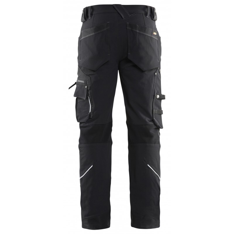 Werkbroek 4-weg stretch X1900 zonder spijkerzakken