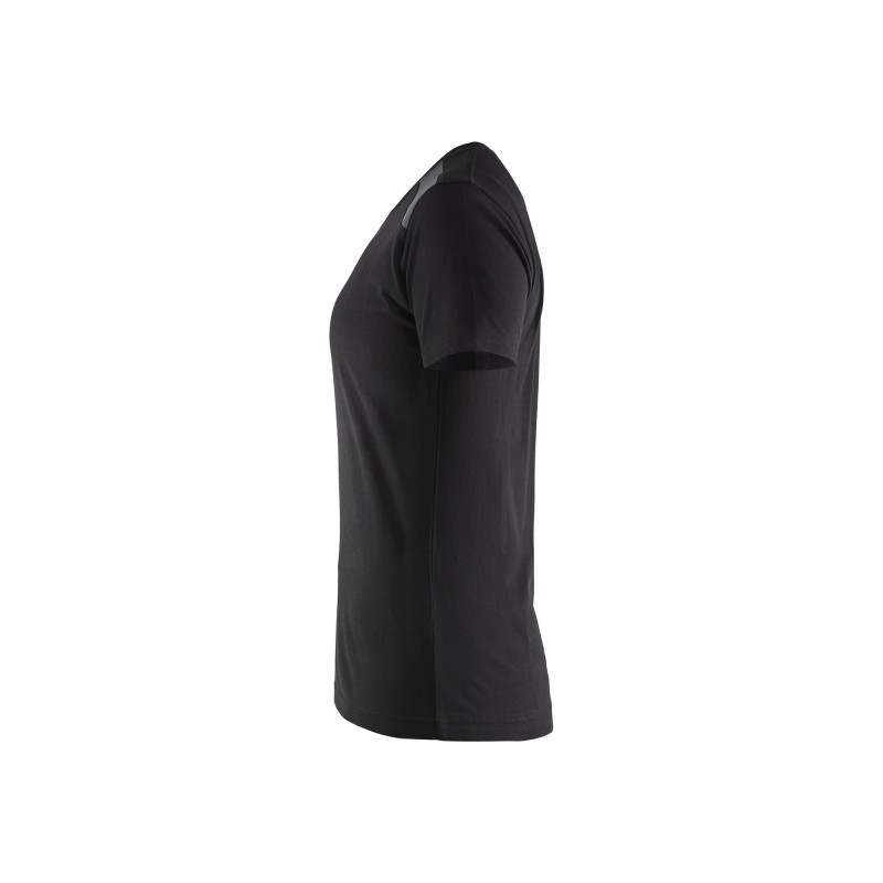 Dames T-shirt bi-colour Dames T-shirt bi-colour
