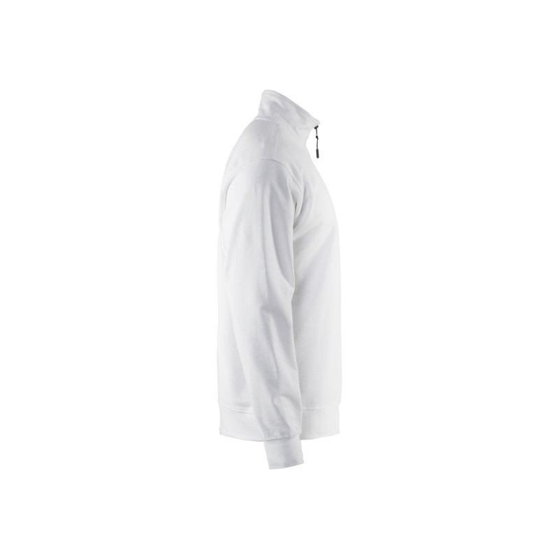 Sweatshirt met halve rits Sweatshirt met halve rits