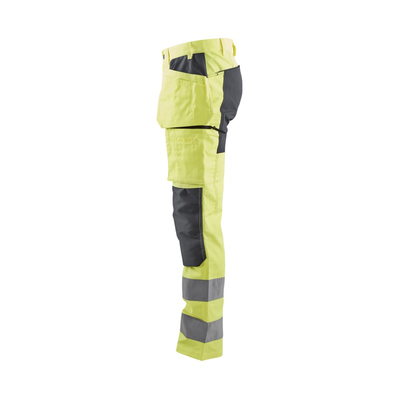 Werkbroek met stretch High Vis