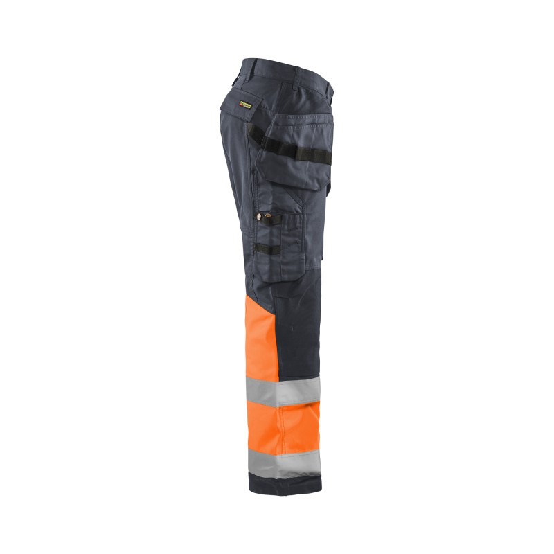 High Vis werkbroek met stretch