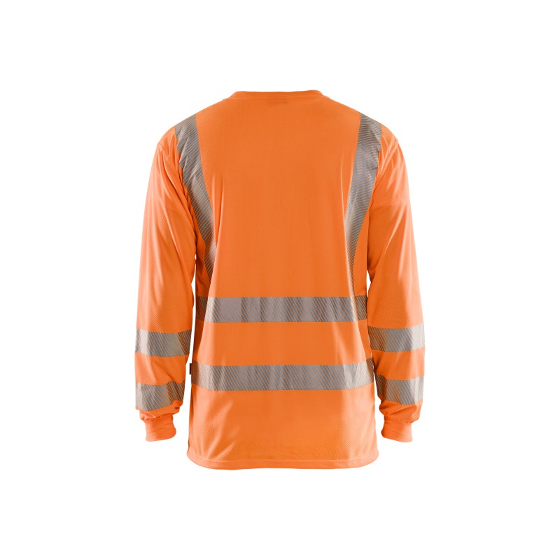 UV-T-shirt lange mouw High Vis