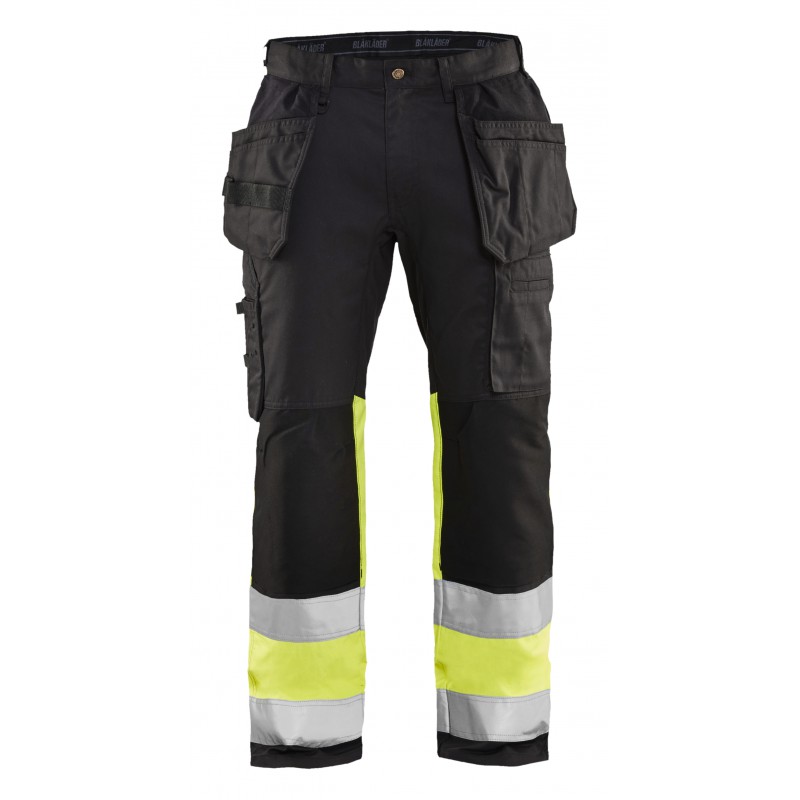 High Vis werkbroek met stretch