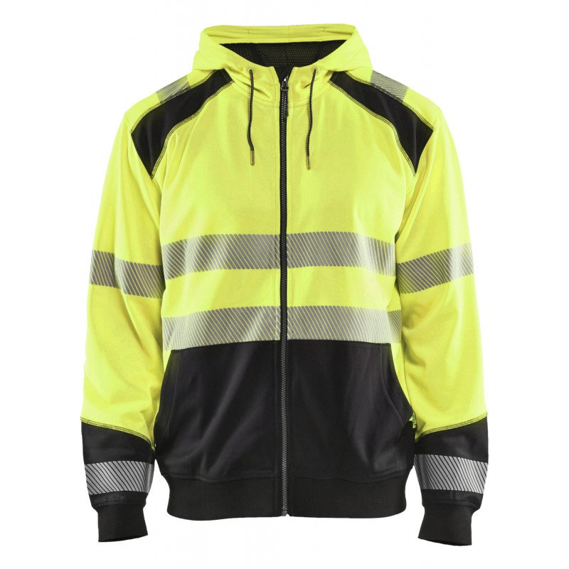 Hooded sweatshirt High Vis