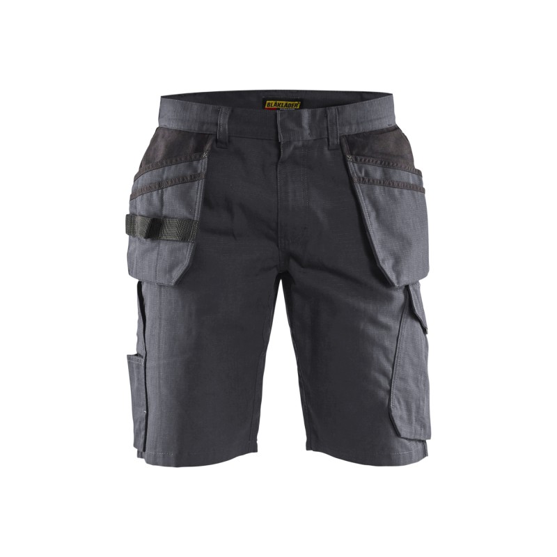 Service short met spijkerzakken