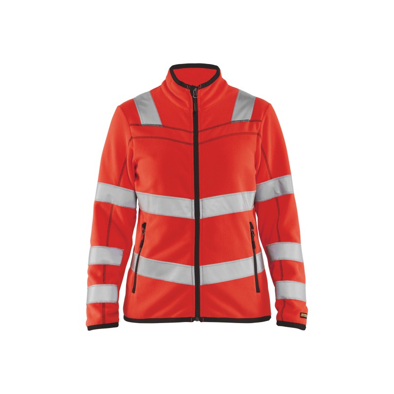 Dames Microfleecevest High Vis