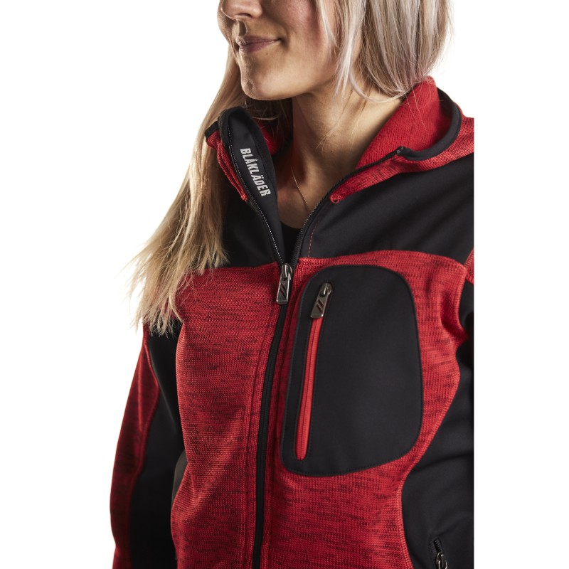 Dames Vest met Softshell