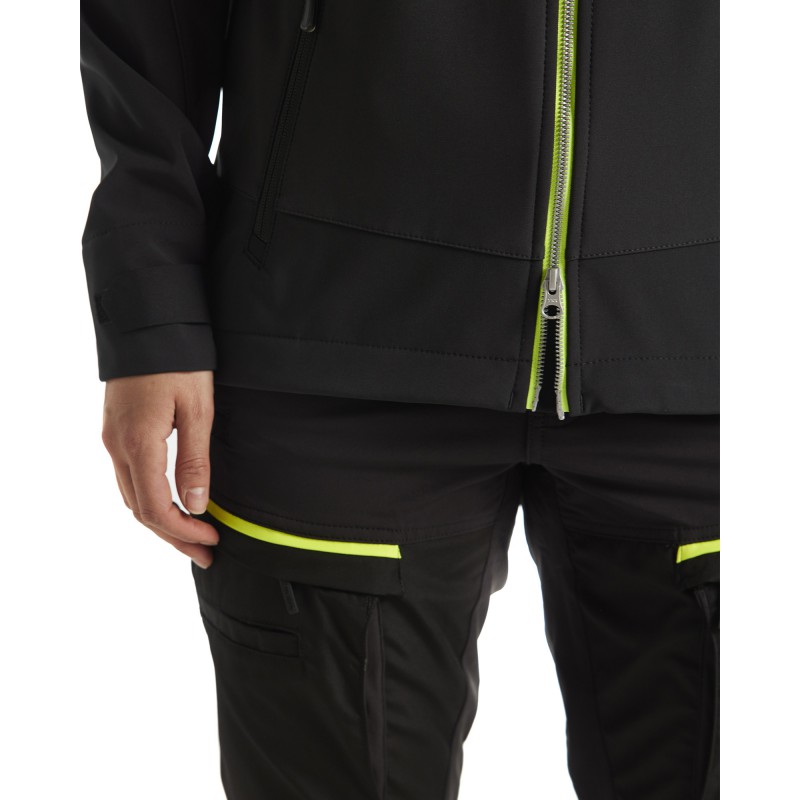 Dames softshell jack