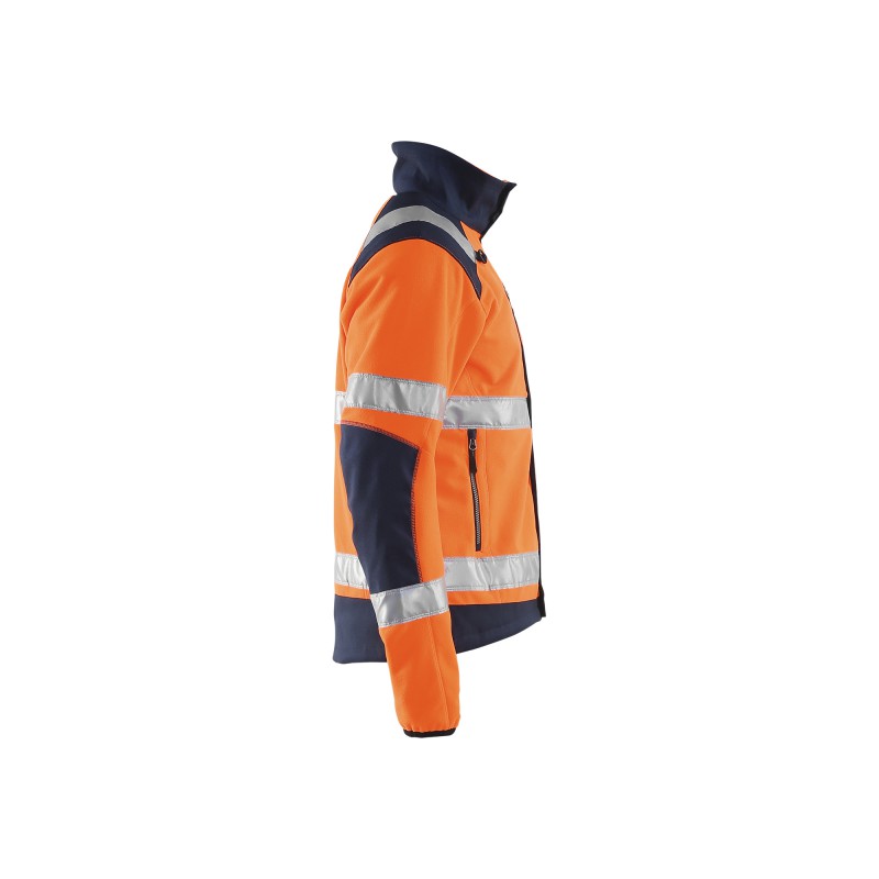 Winddicht Fleecejack High Vis