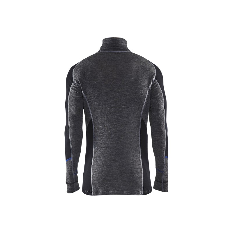 Onderhemd Merino met rits WARM