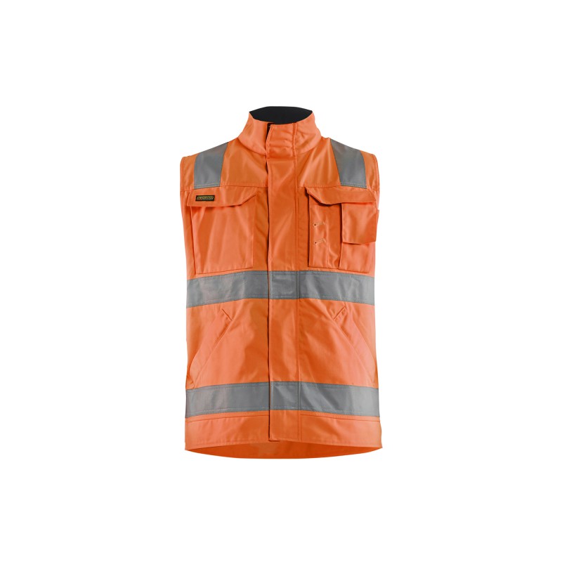 Werkvest. Ongevoerd High Vis