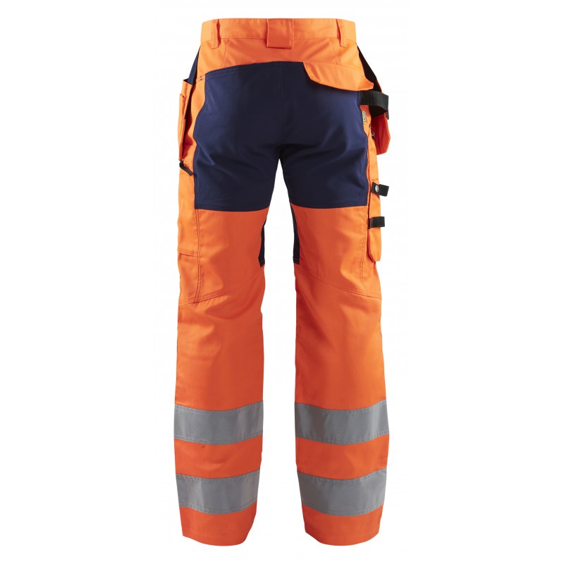 Werkbroek met stretch High Vis
