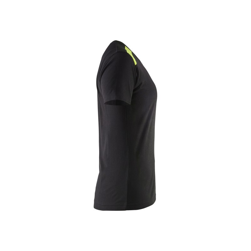 Dames T-shirt bi-colour Dames T-shirt bi-colour