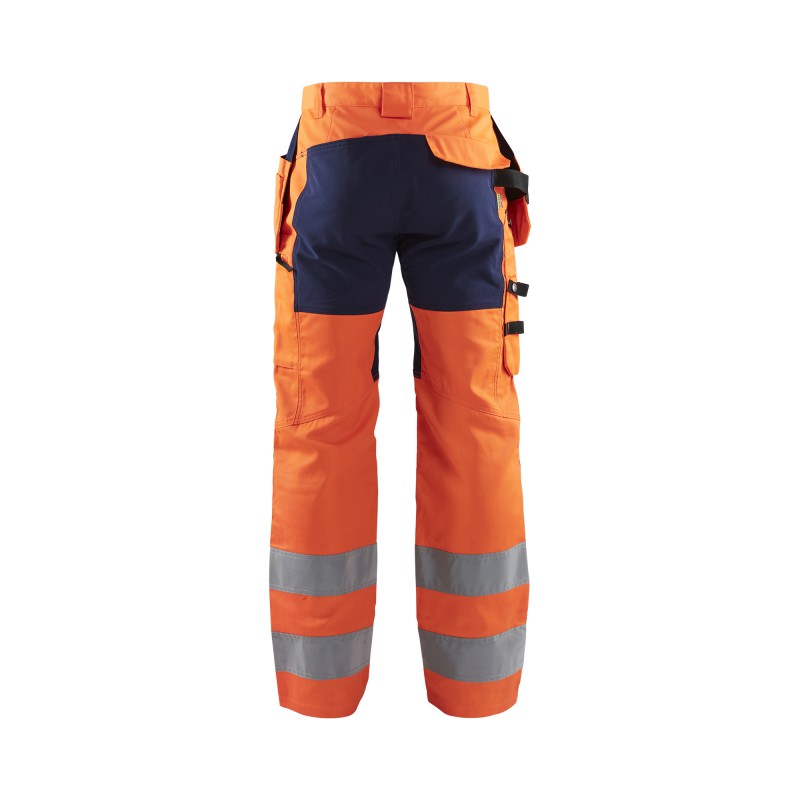 Werkbroek met stretch High Vis