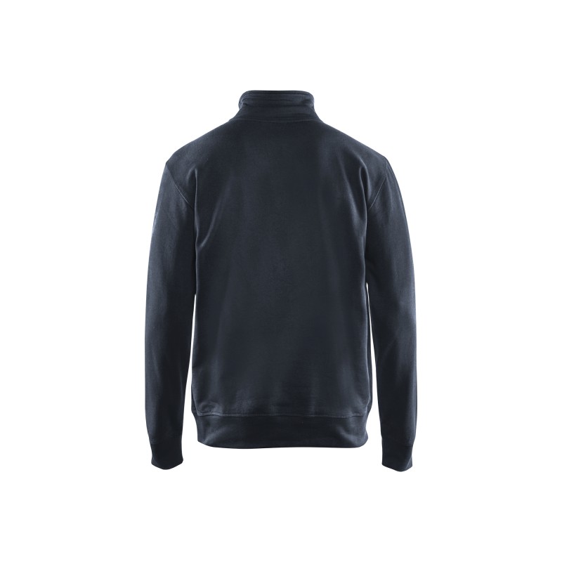 Sweatshirt met halve rits Sweatshirt met halve rits