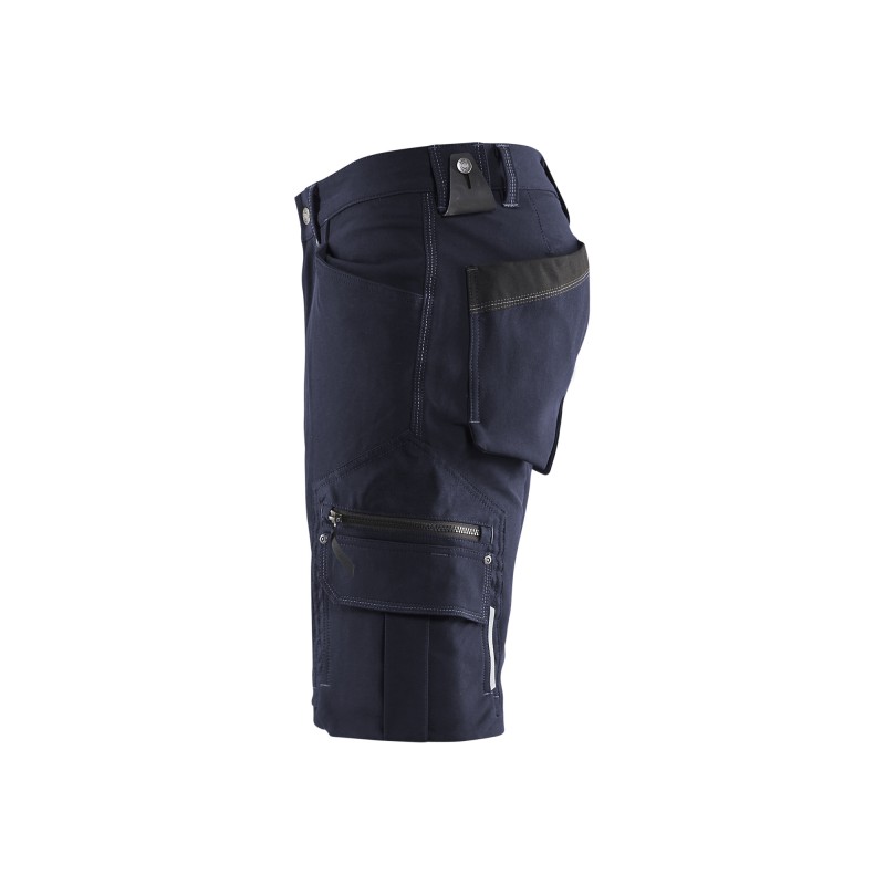 Short 4-weg stretch X1900 zonder spijkerzakken