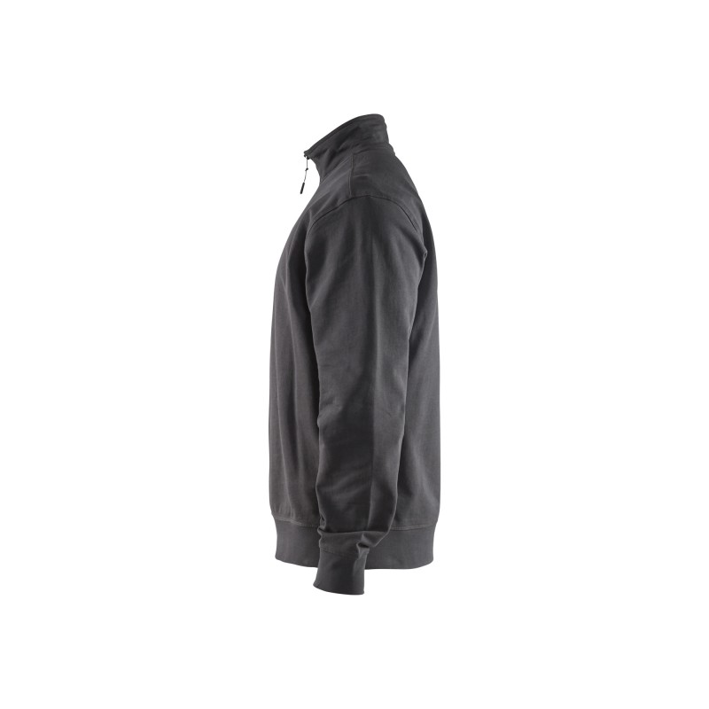 Sweatshirt met halve rits Sweatshirt met halve rits