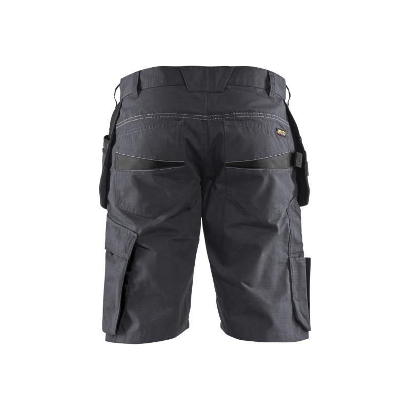 Service short met spijkerzakken