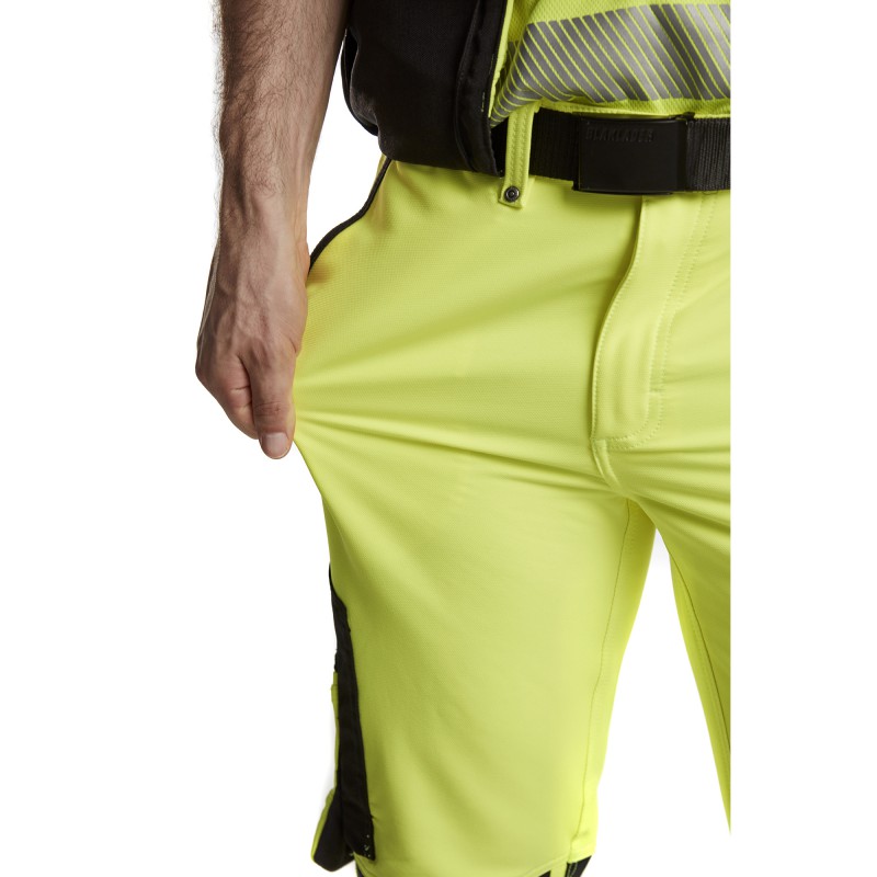 High Vis werkbroek met 4-weg stretch