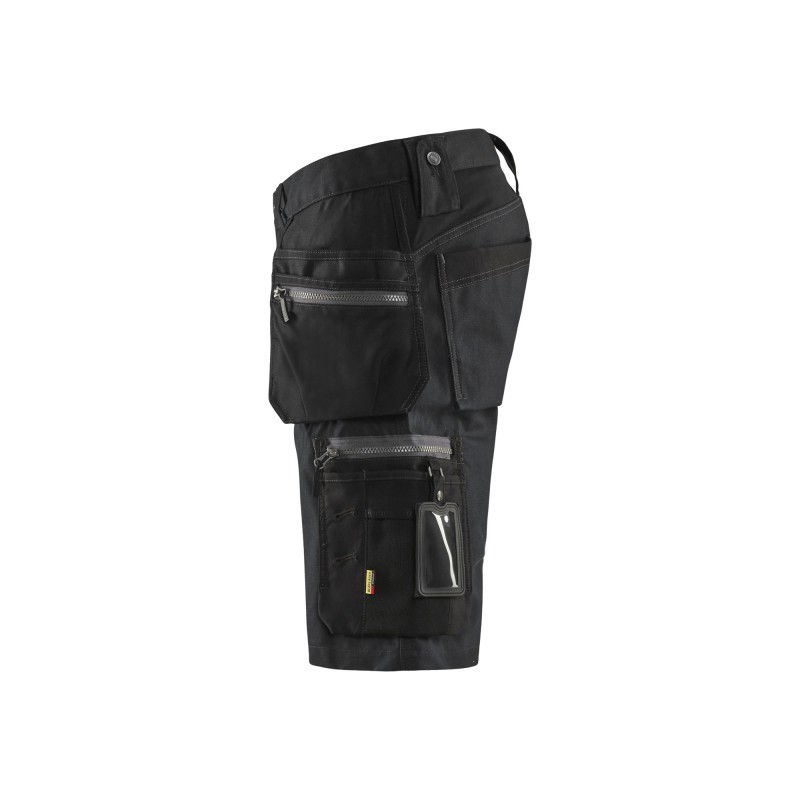 Short met stretch en spijkerzakken