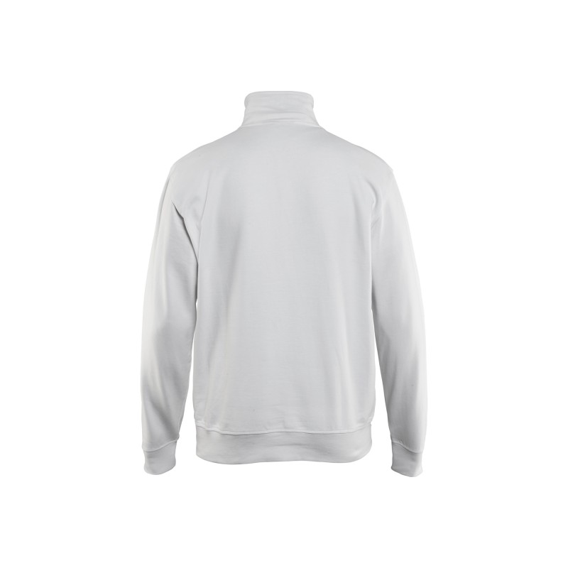 Sweatshirt met halve rits Sweatshirt met halve rits