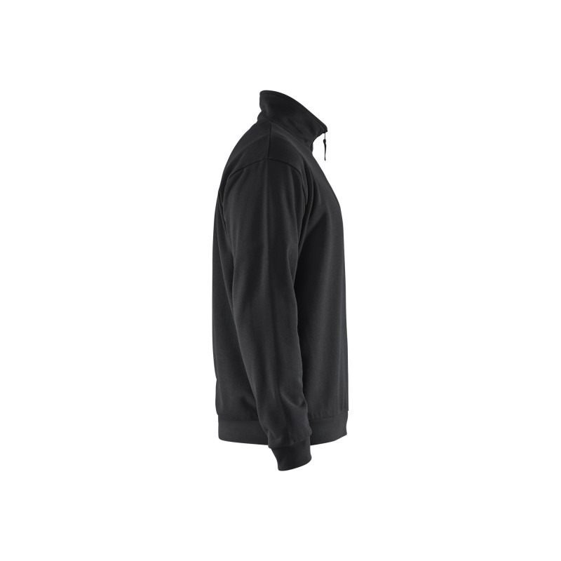 Sweatshirt met halve rits Sweatshirt met halve rits