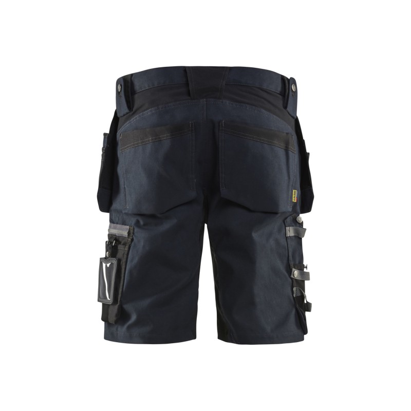 Short met stretch en spijkerzakken