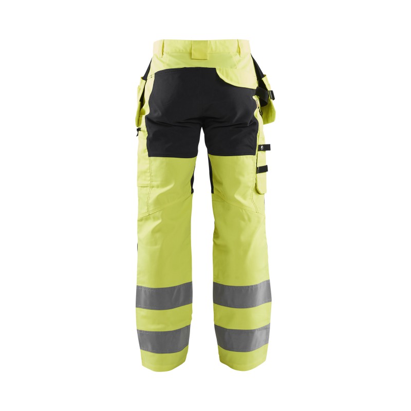 Werkbroek met stretch High Vis