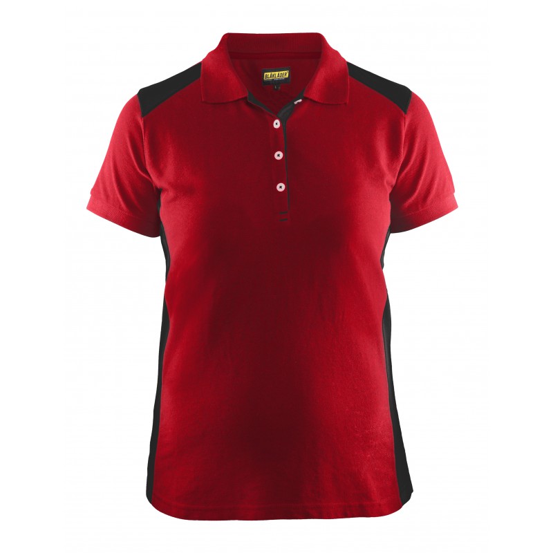 Dames poloshirt piqué