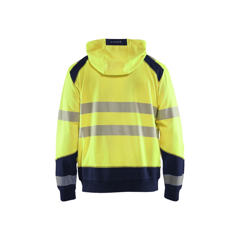 Hooded sweatshirt High Vis
