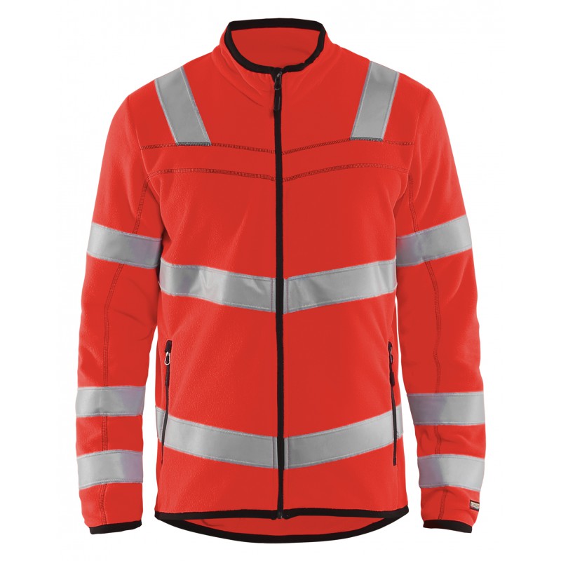 Microfleecevest High Vis