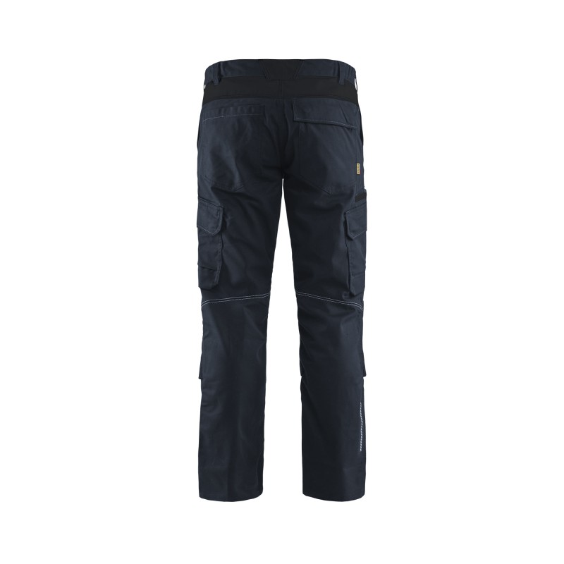 Industrie werkbroek stretch met kniezakken