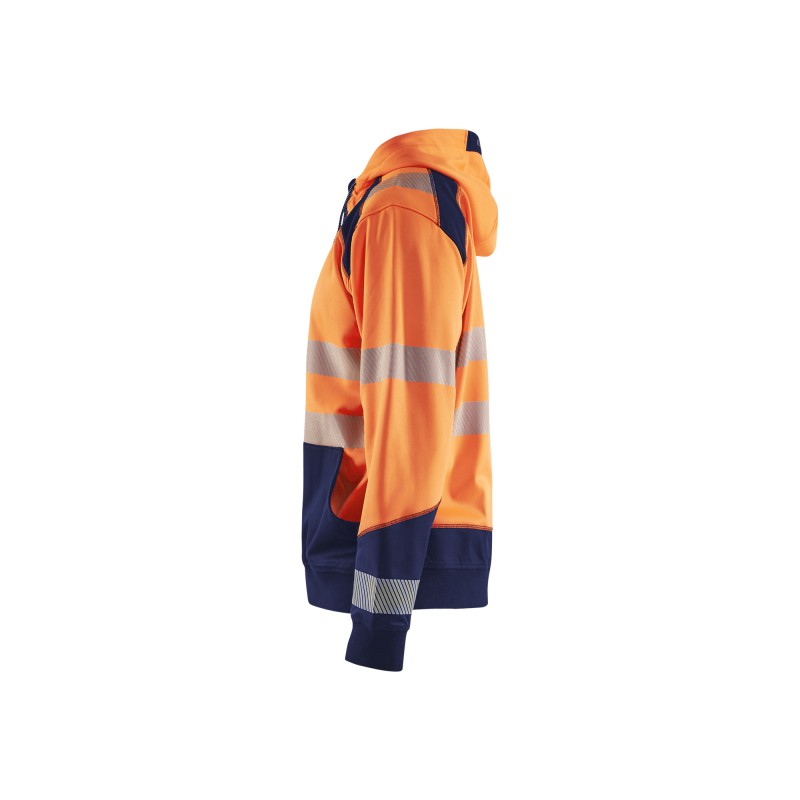 Hooded sweatshirt High Vis