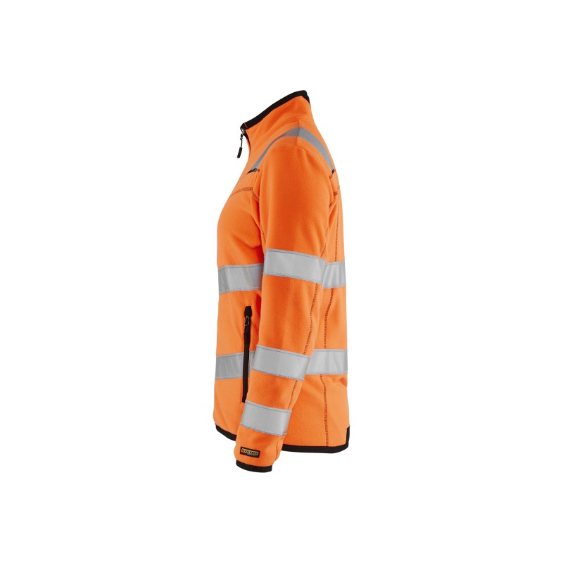Dames Microfleecevest High Vis