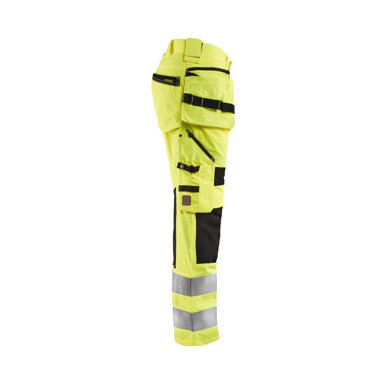 Werkbroek met stretch High Vis